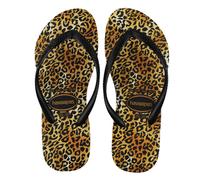 Havaianas Slim Leopard Brown Flip-Flops | Size: 3.5 Havaianas Brown 3.5