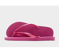 Havaianas Slim Logo Metallic Flip Flops Women's - Pink 4-5.5