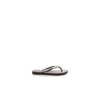 Havaianas - Women's Slim Logo Metallic - Sandals size 35/36, grey/black