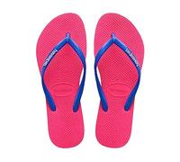 Havaianas Slim Logo Women FlipFlop Pink Electric 3.5/4 UK