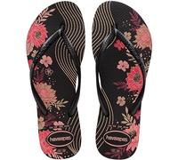 Havaianas Flip flops / Sandals (Shoes) SLIM ORGANIC in Black 3 / 4