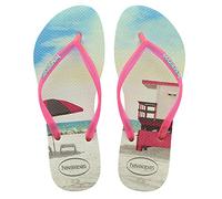 Havaianas Slim Paisage, Women’s Flip Flops, Multicolour (Apple Green 2532), 2.5 UK (37/38 EU)