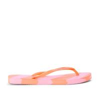 Havaianas Slim Print Womens Flip Flops Coral 8 UK