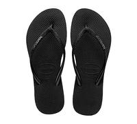 Havaianas Slim Sparkle II Flip Flops Black - 8 UK