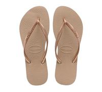 Havaianas Women's Slim Flip Flops - Rose Gold - UK 5