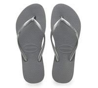 Havaianas Women Slim Flipflops Steel Grey 4.5/5 UK