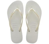 Havaianas Slim Women's Flip Flop, White, 5 UK