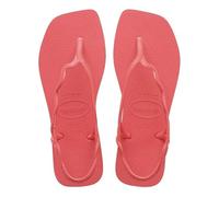 Havaianas - Soleil, Elegant, Durable, and Comfortable Sandals, T-Strap Style, Back Closure, Wavy Straps, and Square Edged Sole, Women