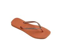 Havaianas 'SQUARE GLITTER' Flip Flops Orange