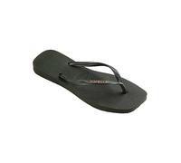 Havaianas 'SQUARE LOGO METALLIC' Flip Flops Metallic