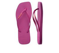 Havaianas Square Logo Pop Up Flip Flop, Pink, Size 6-7, Women Pink