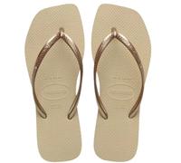 Havaianas Square Womens Brown Flip-Flops - One Size