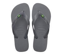 Havaianas - Top Brasil, Comfortable, Durable and Lightweight Flip-Flops, with Non-Slip Sole, Brazilian Flag on the Straps, Adults Unisex