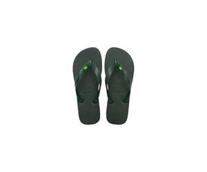 Havaianas - Top Brasil, Comfortable, Durable and Lightweight Flip-Flops, with Non-Slip Sole, Brazilian Flag on the Straps, Adults Unisex