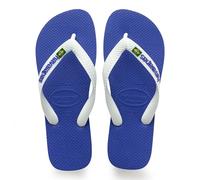 Havaianas - Top Brasil Logo, Comfortable, Durable and Lightweight Flip-Flops, with Non-Slip Sole, Brazilian Flag on the Straps, Adults Unisex