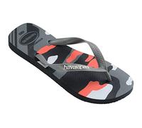 Havaianas Top Camu Green 33 34 Flip Flops Unisex Kids