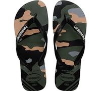 Havaianas Top Camu Men FlipFlop Green Olive/Black 4.5/5 UK
