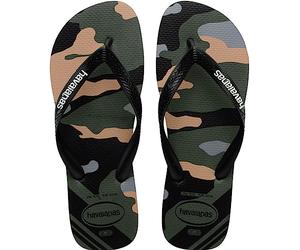 Havaianas Top Camu Men FlipFlop Green Olive/Black 4.5/5 UK