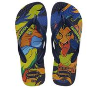 Havaianas Unisex Kids Flip-Flop, Navy Blue, 8 UK Child (Top Disney Classic Mini Me)