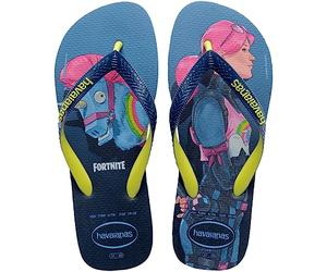 Havaianas - Top Fortnite, Comfortable, Durable, and Lightweight Flip-Flops, Featuring Iconic Moments from the Game, Non-Slip Sole, Adults Unisex
