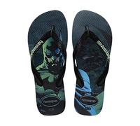 Havaianas Top Herois DC Unisex Adult Flip Flops | Color: Black/Black/Clay | Size: 6/7 UK
