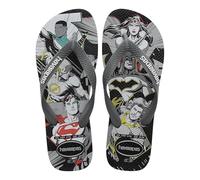 Havaianas Top Herois Dc Unisex Adults FlipFlop Gray/Black/Graphite 3.5/4 UK