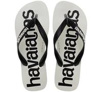 Havaianas - Top Logomania 2, Flip-Flops with Modern Design and Printed Logo, Comfortable and Durable, Non-Slip Sole, Adults, Unisex
