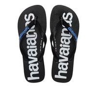 Havaianas Top Logomania 2 Unisex Adults FlipFlop Brilliant Blue 6.5/7 UK