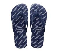 Havaianas Flip flops / Sandals (Shoes) LOGOMANIA ESSENTIAL in Blue 3 / 4