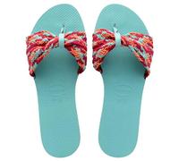 Havaianas Top Logomania Slides UK 8/9 Blue