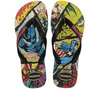 Havaianas Top Marvel Classics Men FlipFlop Black/Black/Red 5.5/6 UK