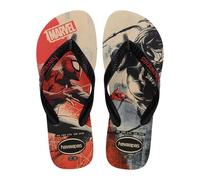 Havaianas Top Marvel Classics Unisex Adults FlipFlop Beige/Black 5.5/6 UK