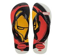 Havaianas Top Marvel Logomania (Mini Me), White, UK child 9