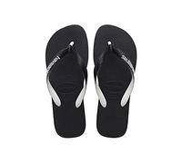 Havaianas Top Mix (Mini Me) Unisex Kids FlipFlop Black/Black 1/1.5 UK