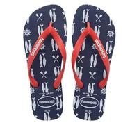 Havaianas - Top Nautical, Comfortable, Lightweight, and Versatile Flip-Flops, Nautical-Inspired Design, Wide Straps, Men