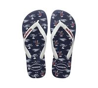 Havaianas - Top Nautical, Comfortable, Lightweight, and Versatile Flip-Flops, Nautical-Inspired Design, Wide Straps, Men