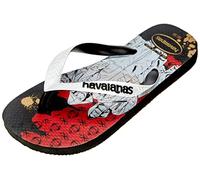 Havaianas Top Netflix Unisex Adults FlipFlop Black/White 5.5/6 UK