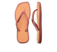 Havaianas Top Square Fusion Flip Flop, Beige, Size 6-7, Women Beige