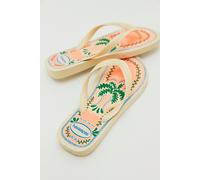Havaianas Top Summer Vibes Flip Flops at Free People in Buttercream, Size: Medium - female