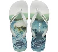 Havaianas Top Surfer I, White/White, 6.5/7
