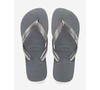 Havaianas Top Tiras Flip Flops Grey Women - 27-28