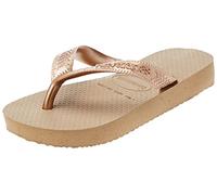 Havaianas Top Tiras (Mini Me) Girls FlipFlop Rose Gold 9/9.5 UK Child