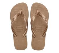 Havaianas Top Tiras Women Flip Flop, Rose Gold, 5 UK