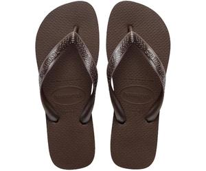 Havaianas Top Tiras Women's Flip Flop, Dark Brown, 8 UK