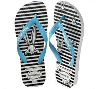 Havaianas Top Warner Logomania White/Blue, 5.5/6