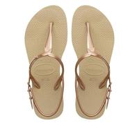 Havaianas - Twist, Comfortable, Elegant, and Versatile Sandals, Adjustable Buckle on Sides, T-Shaped Metallic Straps, Non-Slip Sole, Women