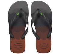 Havaianas Unisex Adult's Brasil Fresh Flip-Flop, Steel Grey/Steel Grey, 13 UK