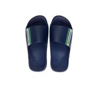 Havaianas Unisex Adult's Slide Brasil Flip-Flops, Blue, Navy Blue, 3/4 UK