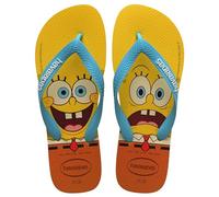 Havaianas Unisex Adults Top Spongebob FlipFlops Citrus Yellow 8.5/9 UK