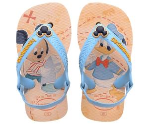 Havaianas Unisex Baby Disney Classics II Flip-Flop, Pop Yellow, 6 UK Child